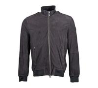 Peuterey - Sands Suede Bomber Jacket - Homme - Vestes - Bleu - Taille: L