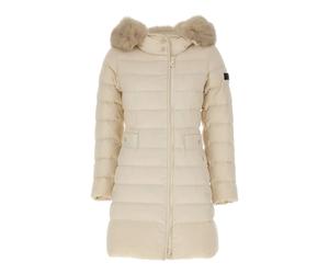 Peuterey - Seriola Ml06 Doudoune à Fourrure - Femme - Vestes - Blanc - Taille: 42 FR