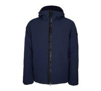 Peuterey - Veste bleue avec capuche et poignets coupe-vent - Homme - Vestes - Bleu - Taille: M