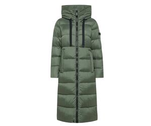 Peuterey - Veste Longue à Capuche Imperméable - Femme - Manteaux - Vert - Taille: 42 FR
