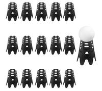 PEUTIER 15 Pièces Tees de Simulateur de Golf, Tee de Golf en Plastique Intérieur Tee de Golf pour Tapis Tee de Practice Golf Accessoires d'Entraînement de Golf pour Gazon d'hiver Practice