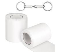 PEUTIER 2 Rouleaux Ruban d'emballage de Mors de Cheval, Protecteur Mors Cheval Silicone Ruban Protection Élastique Soins Mors Cheval Accessoires pour Mors Cheval, Fournitures pour Chevaux Équestres