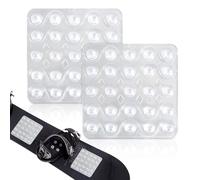 PEUTIER 2pcs Snowboard Stomp Pads, Pad Snowboard Antidérapant Tapis Autocollant Spike Stomp Pad Extra Grip Rembourré pour l'hiver Neige Ski Accessoires (Clair)