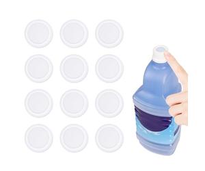 PEUTIER 36 Pièces Joint en Silicone pour Bouteille, pour Swiffer Wet Jet Solution de Nettoyage pour Vadrouille Bricolage Réutilisable Bouteille Récipient de Recharge Étanche Ménage Nettoyage