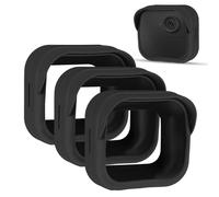 PEUTIER 3pcs Cache Caméra pour Blink Outdoor 4 la Toute Nouveau(4e Génération), Imperméabiliser Caméra de Sécurité Coque en Silicone Blink Camera Cover pour Intelligente (Noir)