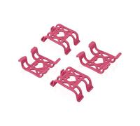 PEUTIER 4pcs Clips de Fixation pour Traceur GPS pour Chien, Clips en Silicone pour Traceur d'Activité de Localisation d'animaux Accessoires de Remplacement Compatibles avec Tractive GPS (Rose Rouge)