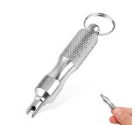 PEUTIER Portable Outil de Retrait de Noyau de Valve, Outil de Noyau de Valve de Pneu Outil de Tige de Valve de Pneu Petit Outil de Démontage Valve Pneu Outil Valve Pneu pour Voiture Camion Réparation
