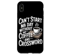 Peux Pas Commencer Ma Journée sans Mon Café Et Mes Coque pour iPhone XS Max