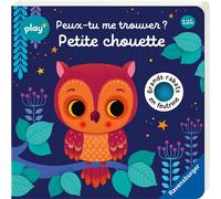 Peux-tu me trouver ? Petite chouette - Federica Iossa - Ravensburger - cartonné - Album éveil dès la naissance