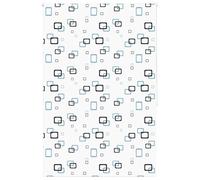 PEVA Store de douche pour salle de bain, imperméable, avec connecteur de chaîne et clip de câble, peu encombrant et adapté aux enfants, facile à monter et à nettoyer