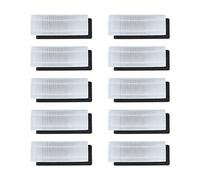PEVAVFZMMY 10 jeux de filtres HEPA de remplacement HEPA adaptés for ECOVACS DEEBOT N79S N79 Eufy robovac 11 Pièces d'aspirateur
