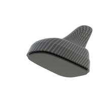 PEVAVFZMMY Antenne Requin For Voiture, Design Épuré, Garniture De Toit Universelle, Décorative Et Résistante For L'usure, Ailerons Antenne de voiture(Carbon Black)