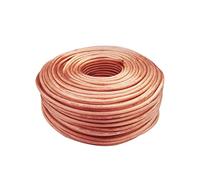 PEVAVFZMMY Fil de liaison en cuivre 2M 10 16 25 35 flexible transparent carré for le soudage for la terre Fils et câbles(10 square)