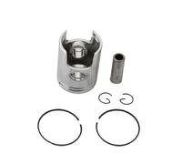 PEVAVFZMMY Kit Piston for Scooter 50cc 70cc, Compatible avec for Piaggio Nrg Extreme RST Mc2 Zip SP 50, Axe 40mm 47mm, Axe 12mm, 2 Temps Kits Pistons et Segments de Piston pour Moteur(50cc 40mm)