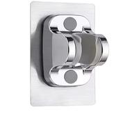 PEVAVFZMMY Pommeau de douche for grand débit, 3 modes, panneau 13 cm, buse pulvérisation haute pression for économie d'eau, accessoires salle bain(Silver Holder)