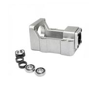 PEVAVFZMMY Support de moteur pas for en aluminium HM15-57/HM15-60/HM15-86/HM15-80, 1/2/3 pièces, support intégré for servomoteur NEMA23/NEMA24/NEMA32/NEMA34 Vis à billes(HM15-57 C5,3pcs)