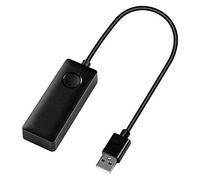 Pevfeciy Port Souris USB Drive-Libre, avec Interrupteur on/Off, Simuler Mouvement De La Souris pour Empêcher L'ordinateur De Accès Au Mode Veille Port De Données Mover Souris Plug-and-Play,Noir