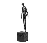 Pevfeciy Sculpture de Figurines en décor en métal,Statue surréaliste déco Art Homme, Sculpture Artisanale Giacometti Style Figurines sculpturales sont des Objets de Collection,Cadeau de Statue d'art
