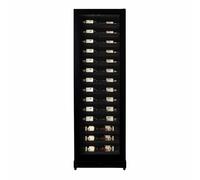 Pevino Imperial 54 bouteilles - 1 zone - Façade en acier noir mat