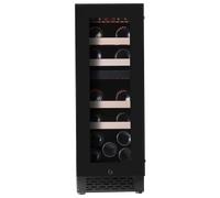 Pevino Majestic 17 bouteilles - 2 zones - Façade vitrée noire