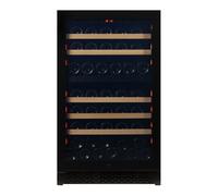 Pevino Majestic 74 bouteilles - 2 zones - Façade vitrée noire