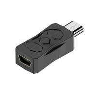 PEVive Adaptateur USB vers micro USB Mini USB Convertisseur bidirectionnel Prise en charge de la synchronisation des données 480 Mbps Connecteur adaptateur bidirectionnel