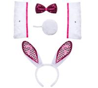 PEVive Bandeaux de dessin animé An1ma1 - Oreilles de vache - C0sp1ay - Serre-tête pour enfants