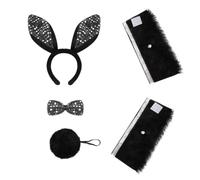 PEVive Bandeaux de dessin animé An1ma1 - Oreilles de vache - C0sp1ay - Serre-tête pour enfants