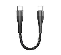 PEVive Câble USB C de type C à charge rapide en nylon tressé long câble USB C pour téléphone portable