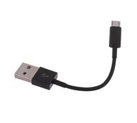 PEVive Câble USB court de 10,2 cm pour téléphone portable, câble USB vers câble de données USB pour téléphone et PC