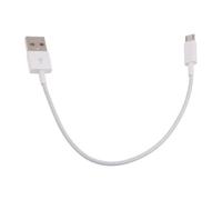 PEVive Câble USB court de 10,2 cm pour téléphone portable, câble USB vers câble de données USB pour téléphone et PC