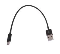 PEVive Câble USB court de 10,2 cm pour téléphone portable, câble USB vers câble de données USB pour téléphone et PC