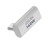 PEVive Connecteur USB C mâle vers femelle USB C Type-C 140 W 40 Gbps transfert de données