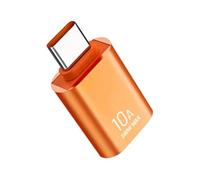 PEVive Connecteurs USB vers USB C haute efficacité - Adaptateur USB vers USB C - Charge rapide et synchronisation des données pour téléphone et tablettes électroniques