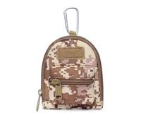 PEVive Sac à langer polyvalent pour homme, porte-monnaie portable et porte-clés pour activités sportives, Plusieurs sables