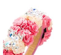 PEVive Serre-tête à fleurs colorées - Accessoire pour cheveux - Pour femme et fille