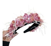 PEVive Serre-tête délicat à fleurs - Accessoire de cheveux décontracté pour diverses coiffures et occasions