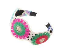 PEVive Serre-tête pour bal d'anniversaire, accessoire de cheveux élégant et décontracté au crochet pour femme