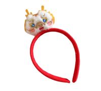 PEVive Serre-tête pour le Nouvel An chinois/dragon en forme de griffe à cheveux pour femme, queue de cheval haute, épingles à cheveux antidérapantes