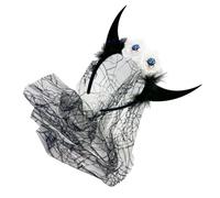 PEVive Serre-tête réaliste en corne de diable Ha110ween - Serre-tête gothique