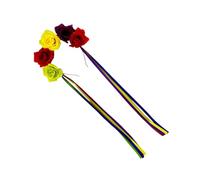 PEVive Serre-tête réaliste en forme de fleur pour photographie de printemps ou fête de mariage