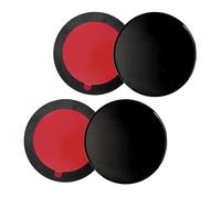 Pevlkawr 4 Pièces 73mm Adhésif Tableau De Bord Pad Disque De Montage Étanche Et Durable Disques De Fixation Adhésifs pour Support De Pare-Brise Navigation Appareils Mobiles Dash Cam