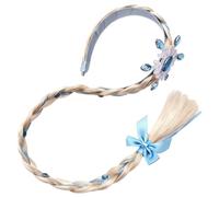 Pevlkawr Perruque Raiponce Perruque Princesse Enfant perruque reine enfant accessoire de cheveux pour Les Costumes de Princesse Fêtes enfants et cosplay