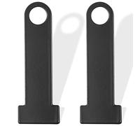 PEVRUAY AUTO Extension de verrouillage de casque | Sangle de casque d-ring serrure en ier inoxydable moto Scooter universel motard pour motorcycle helmet lock motorcycle helmet lock extension