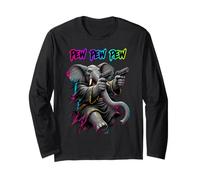 Pew Pew - Tronc d'éléphant géant Amusant - Laser Space Ranger Manche Longue