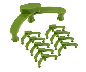 Pewell Clips de Dressage de | Plant Bender Serre Clips - Cintreuses de Branches de, Outils de Support de jardinière, Dispositif d'élagage pour Tirer et façonner des Branches d'arbres fruitiers