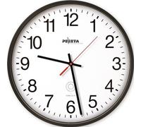 PEWETA 51.130.312 Funk-Wanduhr Kunstst.schw.30cm