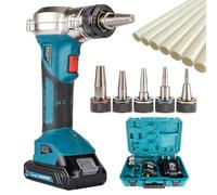 PEX Outil d'expansion de tuyau, extenseur électrique automatique de rotation pour plomberie, sertissage et pressage, idéal pour les systèmes de chauffage au sol