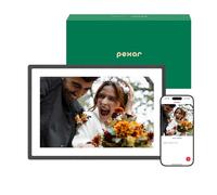Pexar Lexar Cadre photo numérique, écran tactile de 10,1", clarté ultime, anti-reflet, superbe sous éclairage, cadre photo WiFi 32 Go pour décoration d'intérieur, cadeau, partage de photos/vidéos via