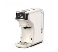 PEXCHO Machine à café à capsules 6 en 1, chaude et froide, expresso et cappuccino, blanc cassé